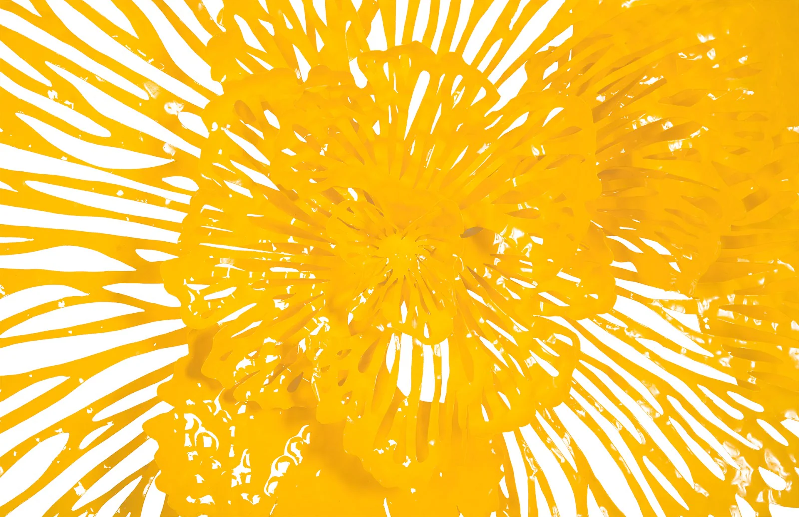 Phillips Collection Flower Wall Art, Medium, Dandelion, Metal - Image 5