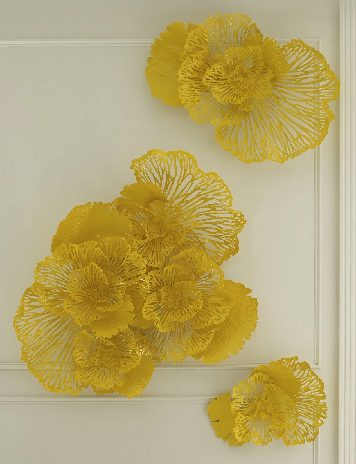 Phillips Collection Flower Wall Art, Medium, Dandelion, Metal - Image 9