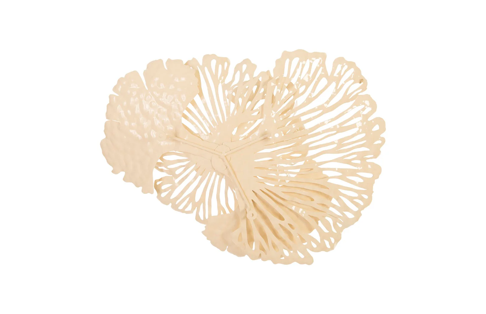 Phillips Collection Flower Wall Art, Small, Ivory, Metal - Image 8