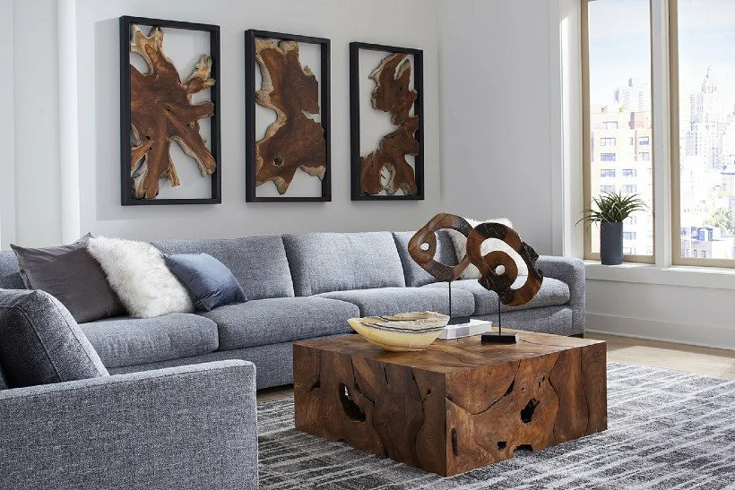 Phillips Collection Framed Root Wall Art, Rectangle, Black - Image 2