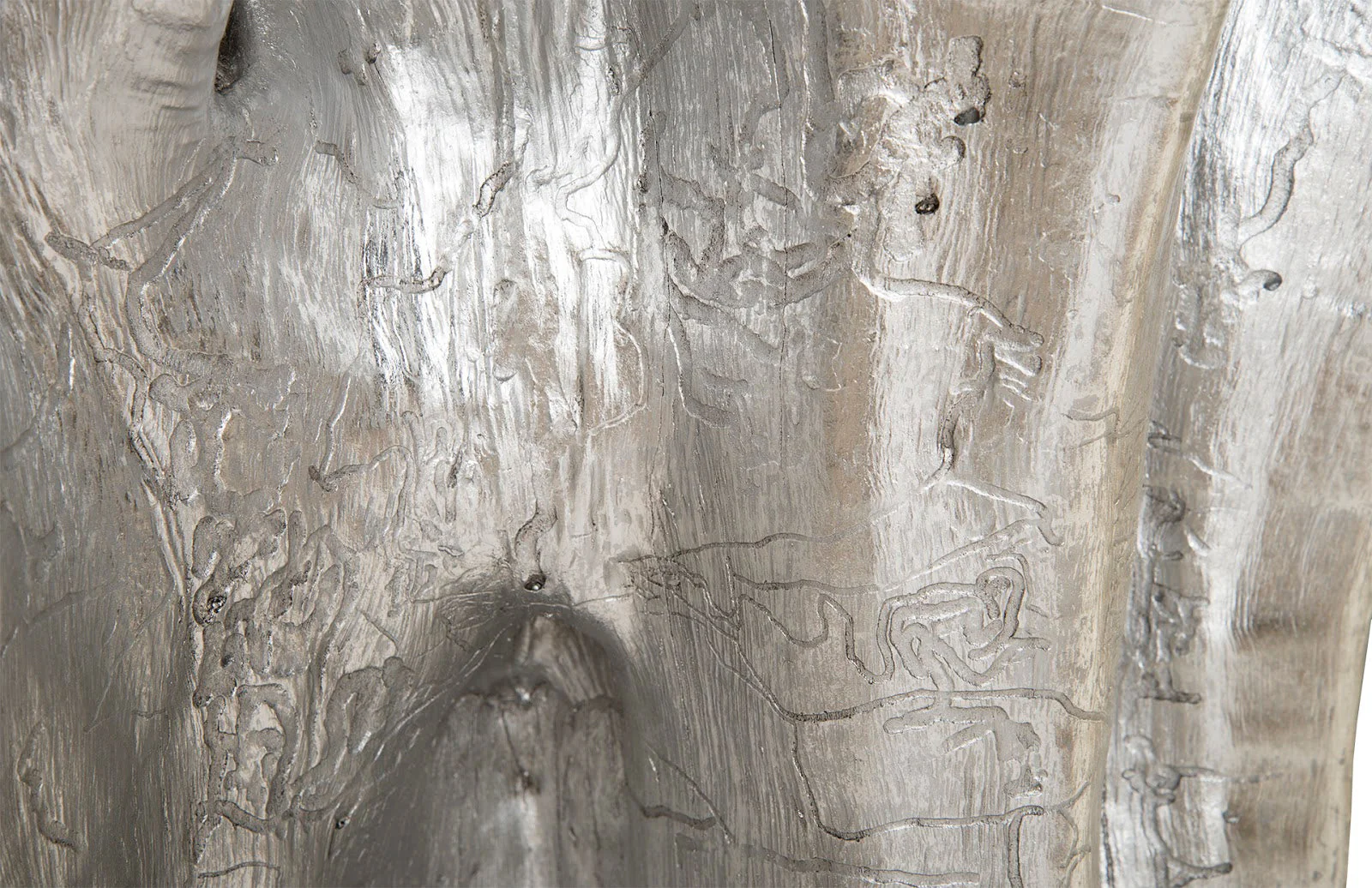 Phillips Collection Freeform Bar Table, Silver Leaf - Image 3
