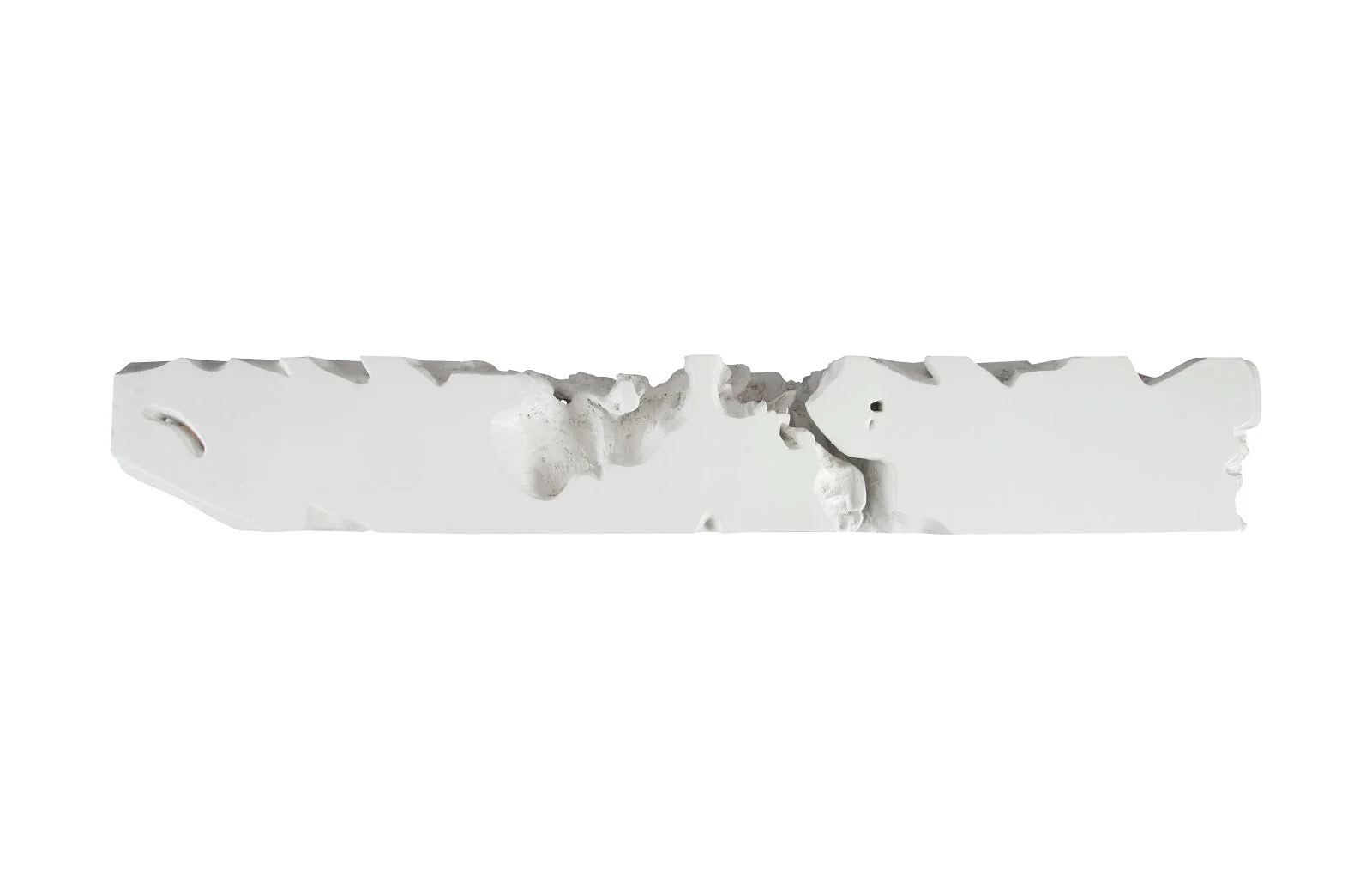 Phillips Collection Freeform Console Table XL, Gel Coat White - Image 2