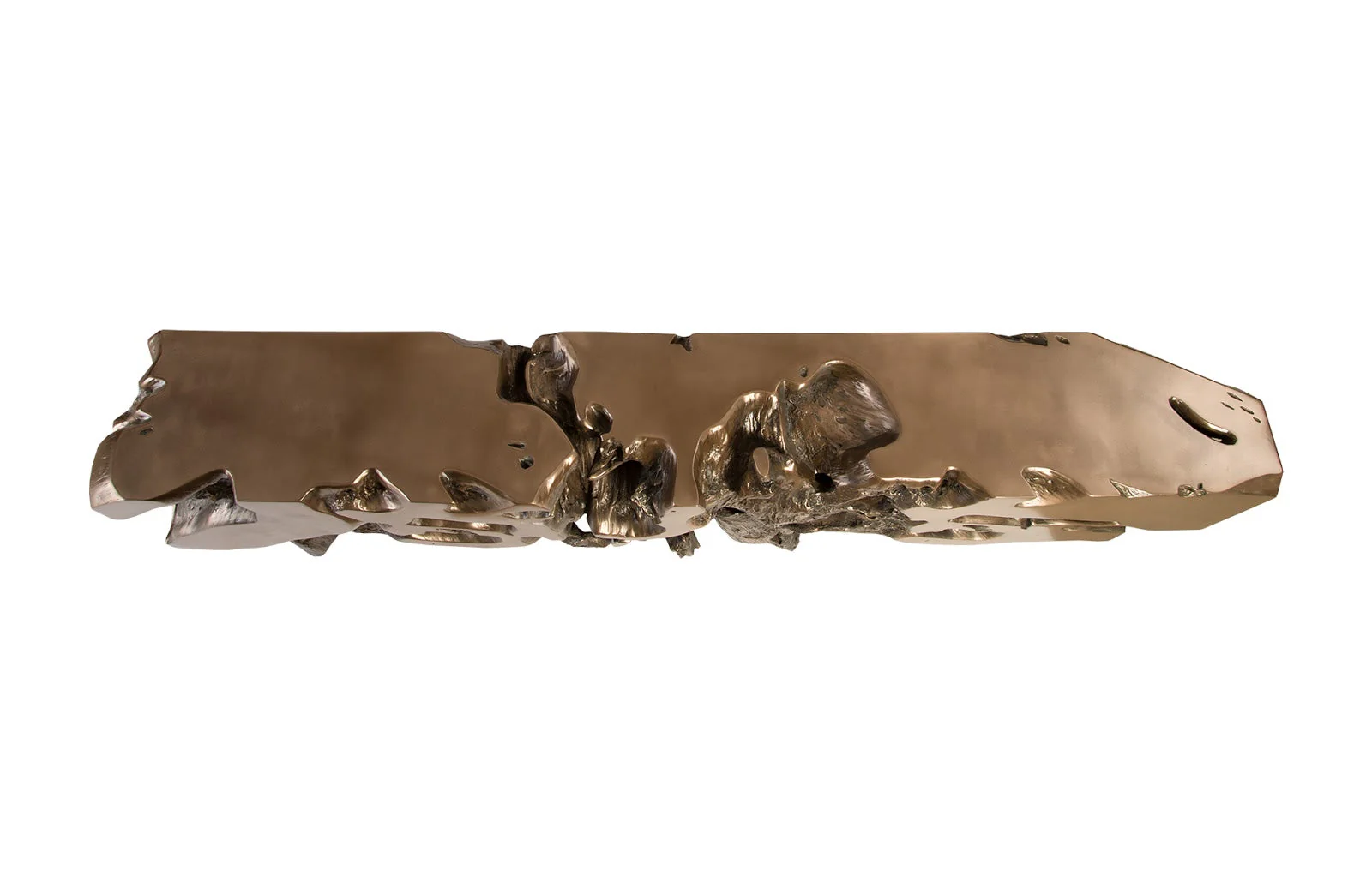Phillips Collection Freeform Console Table,Bronze , XL - Image 2
