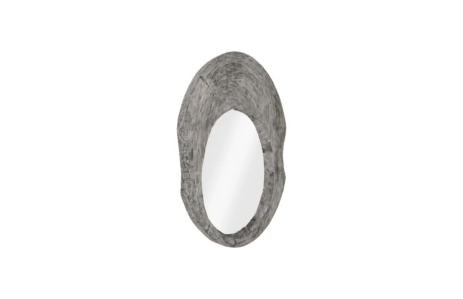 Phillips Collection Freeform Mirror, Gray Stone - Image 2