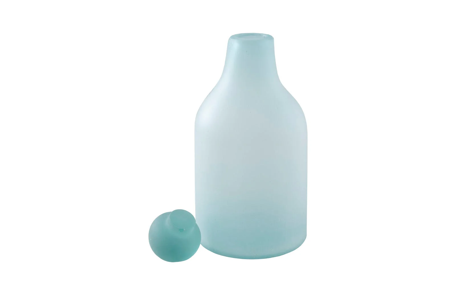 Phillips Collection Frosted Glass Bottle, Medium