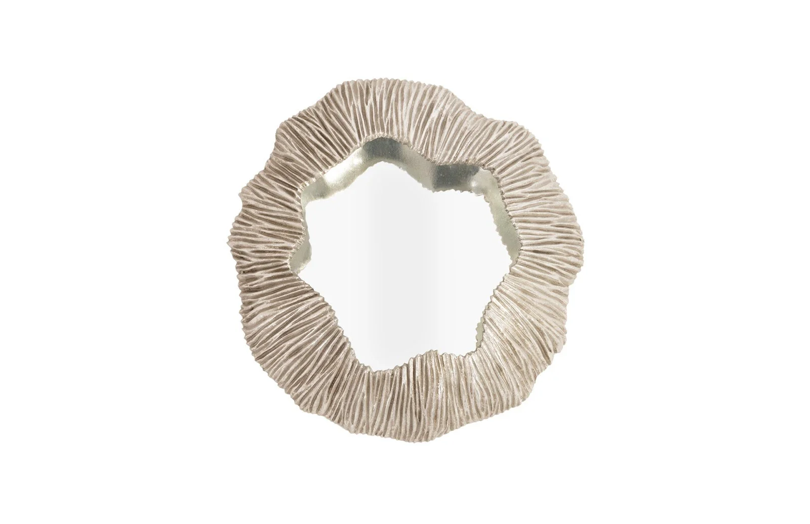 Phillips Collection Fungia Mirror, Silver