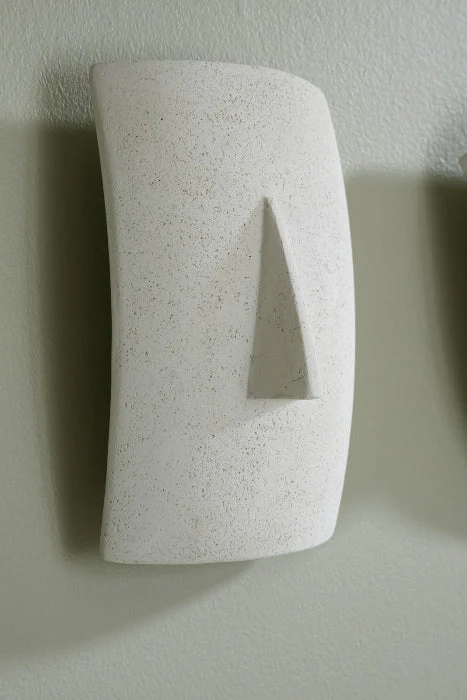 Phillips Collection Geometric Cycladic Wall Art, Set of 5, White Stone - Image 5