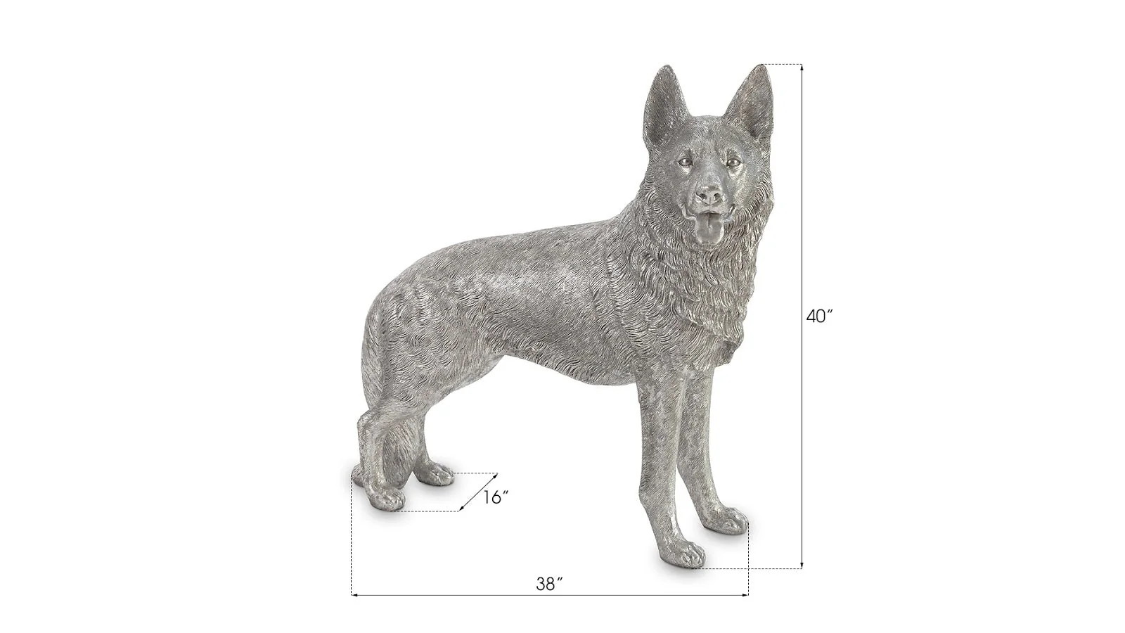 Phillips Collection German Shepherd, Silver Leaf - Image 3
