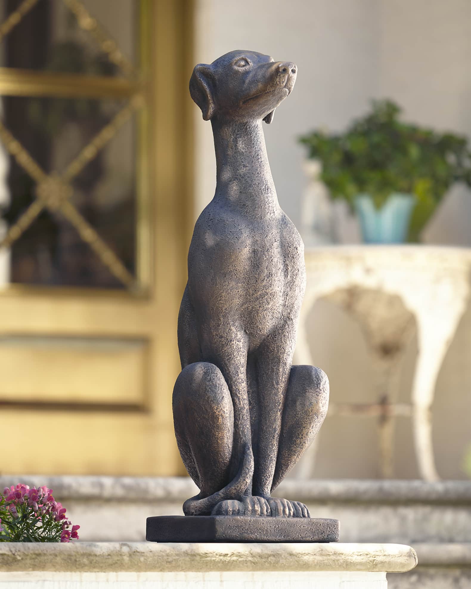 Phillips Collection Greyhound, Resin, Bronze Finish - Image 2