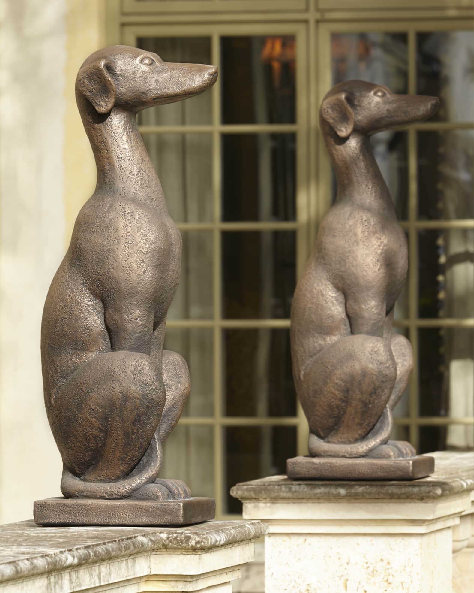 Phillips Collection Greyhound, Resin, Bronze Finish - Image 6