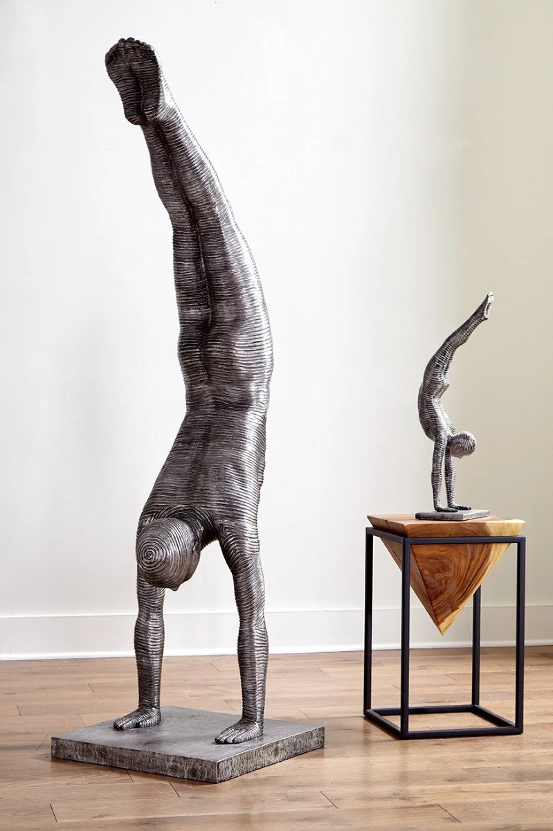 Phillips Collection Handstand Sculpture, Aluminum, Large - Image 2