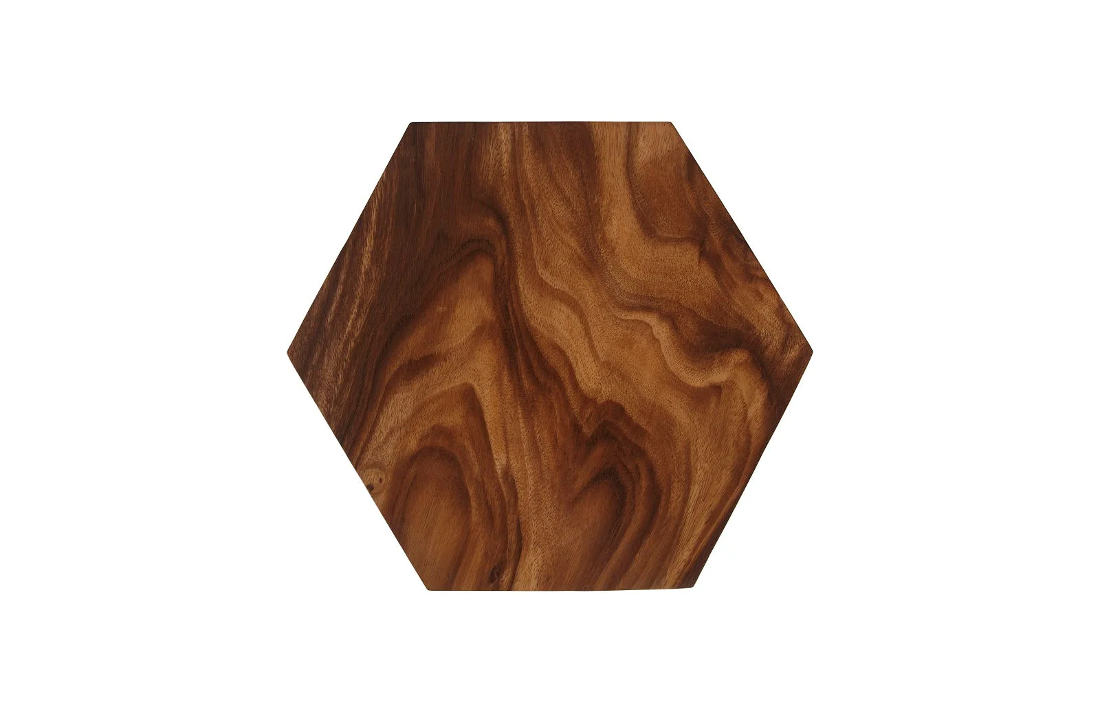 Phillips Collection Honeycomb Side Table, Chamcha Wood, LG - Image 3