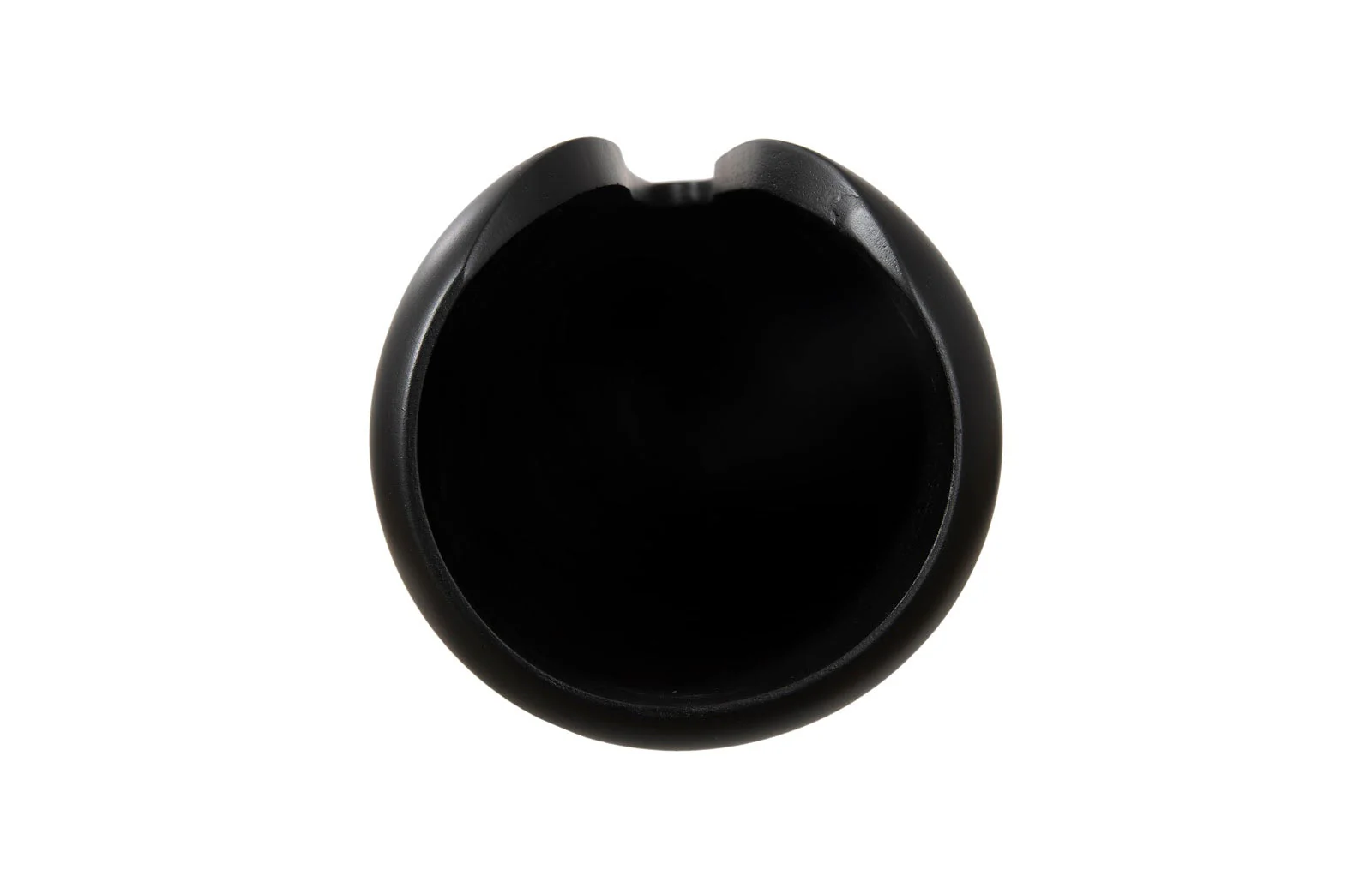 Phillips Collection Interval Wood Vase, Black, Large - Image 3