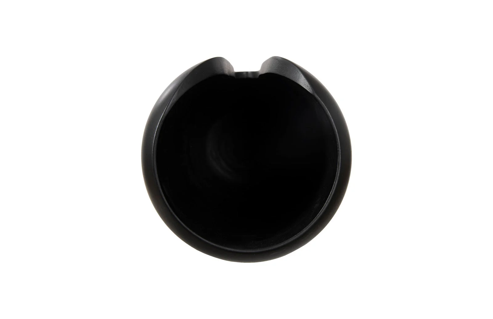 Phillips Collection Interval Wood Vase, Black, Medium - Image 4