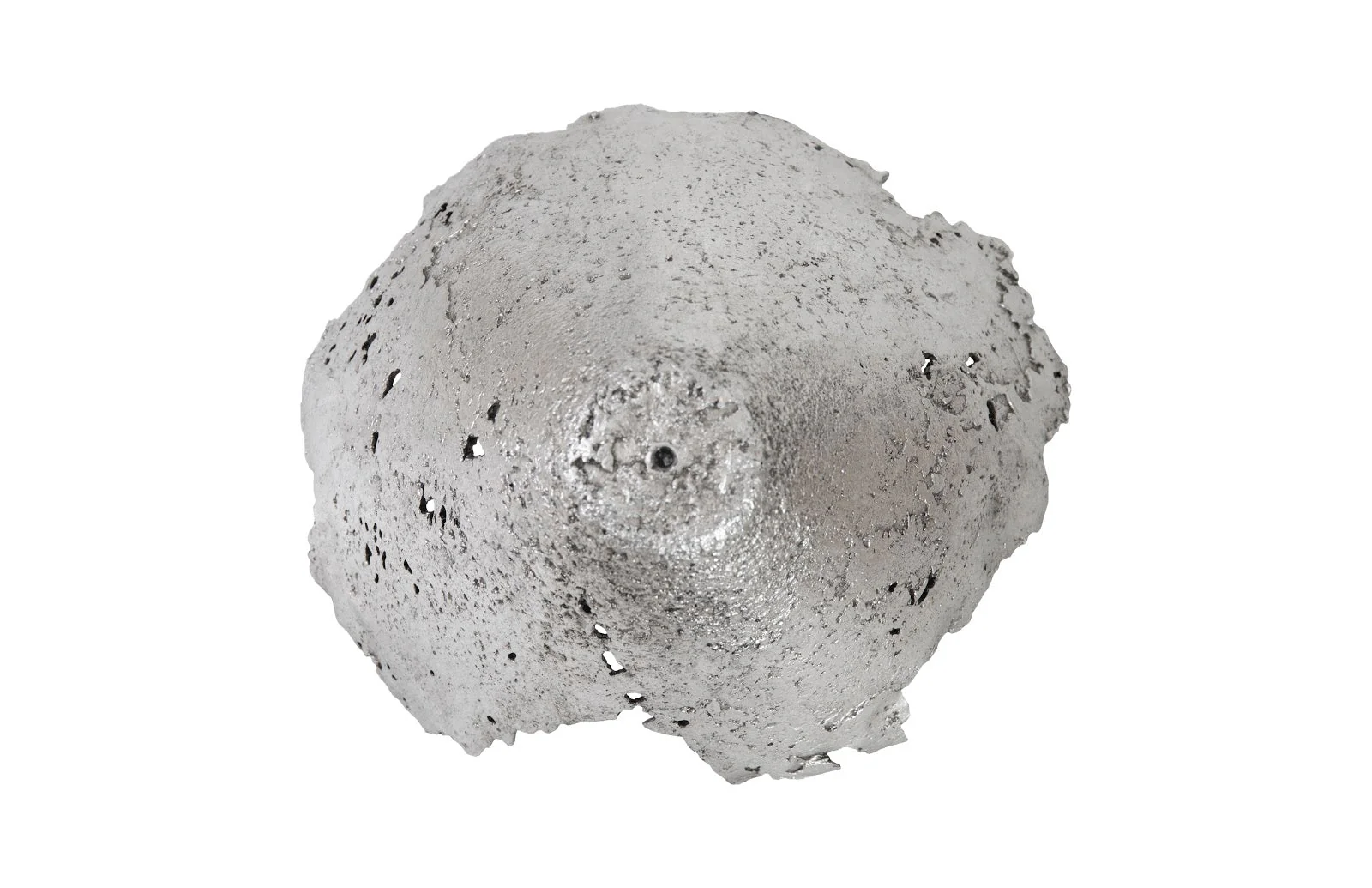 Phillips Collection Jagged Splash Bowl Wall Art, Silver Leaf - Image 3
