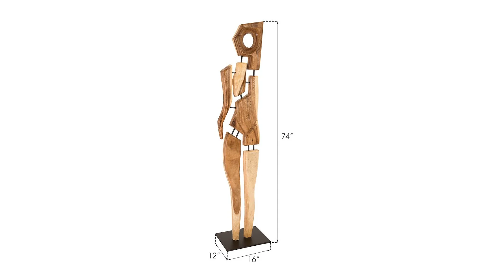 Phillips Collection Jill Wood Sculpture - Image 6