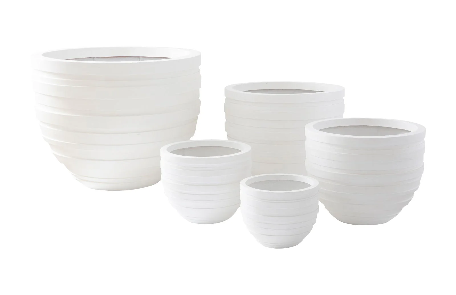 Phillips Collection June Planter, White, XS - Image 3