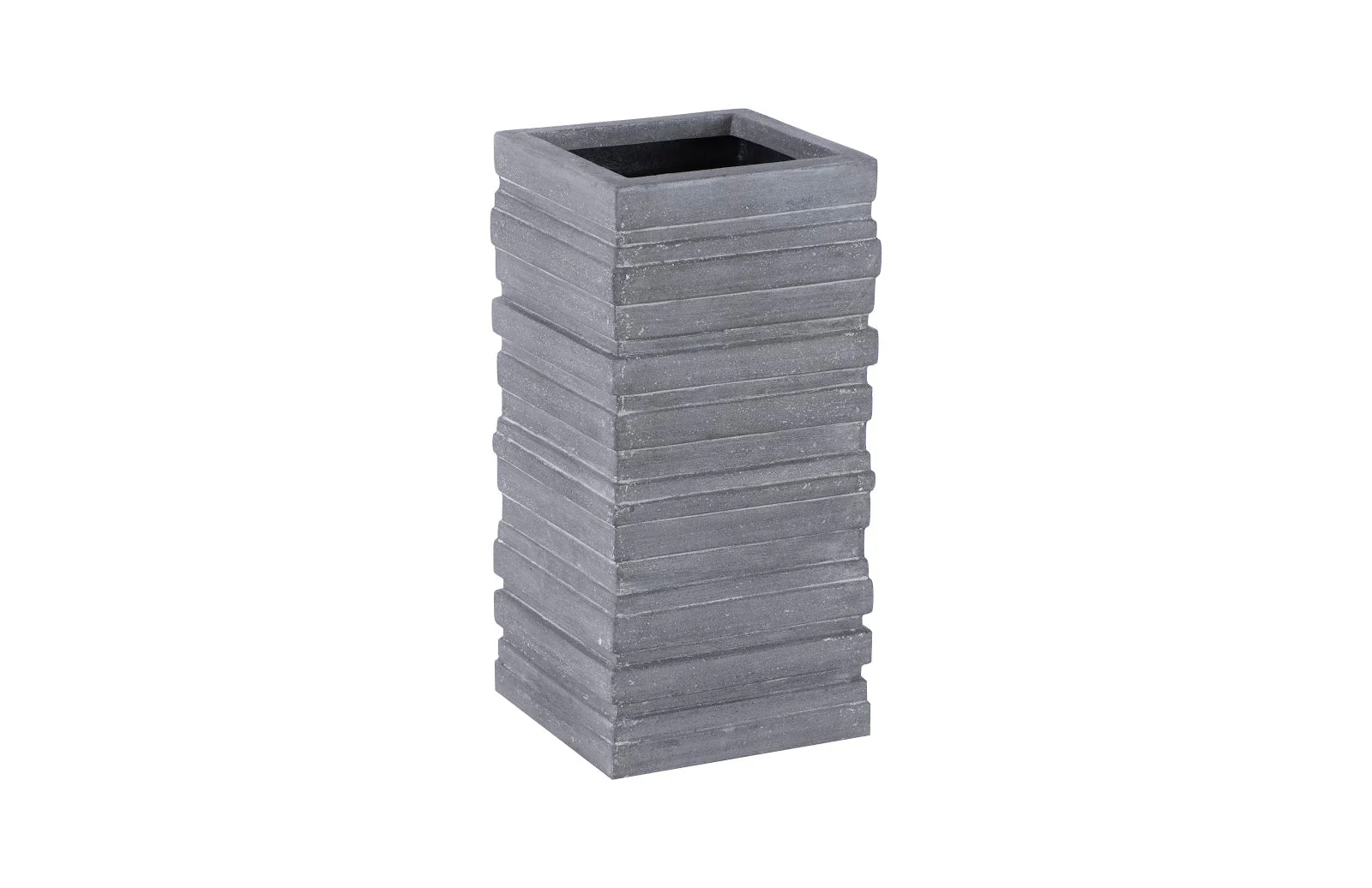 Phillips Collection June Square Planter, Gray, SM