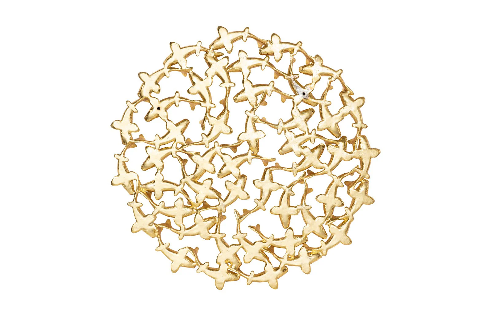 Phillips Collection Koi Wall Art, Gold Leaf - Image 3