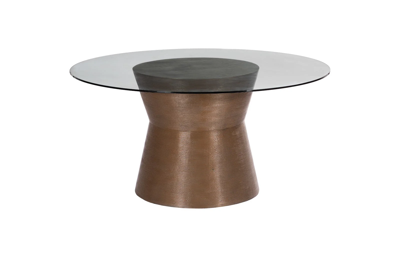 Phillips Collection Kono Dining Table, With Slate Top
