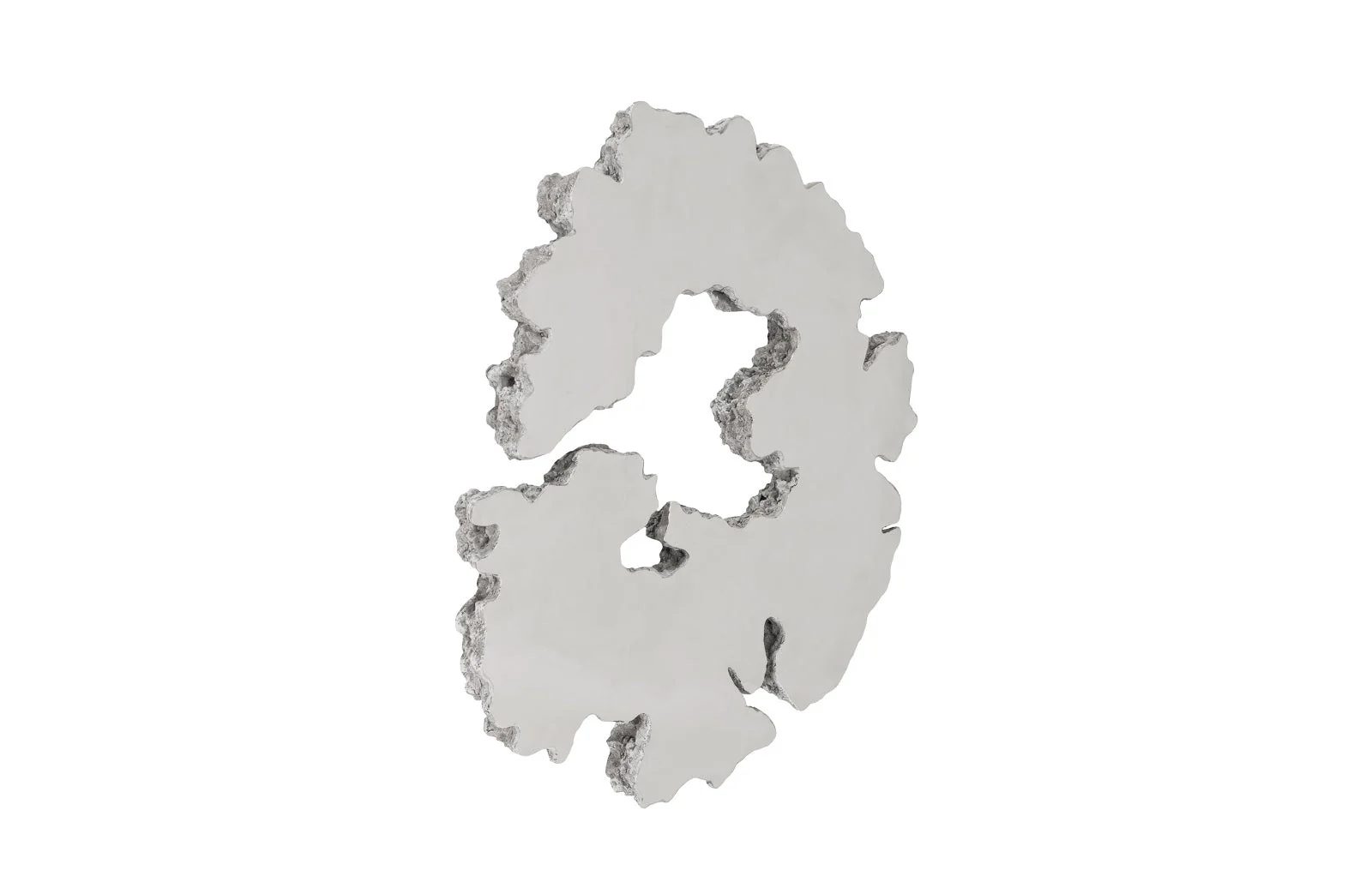 Phillips Collection Lava Slice Wall Art, Resin, Stainless Steel, LG - CLOSEOUT - Image 5
