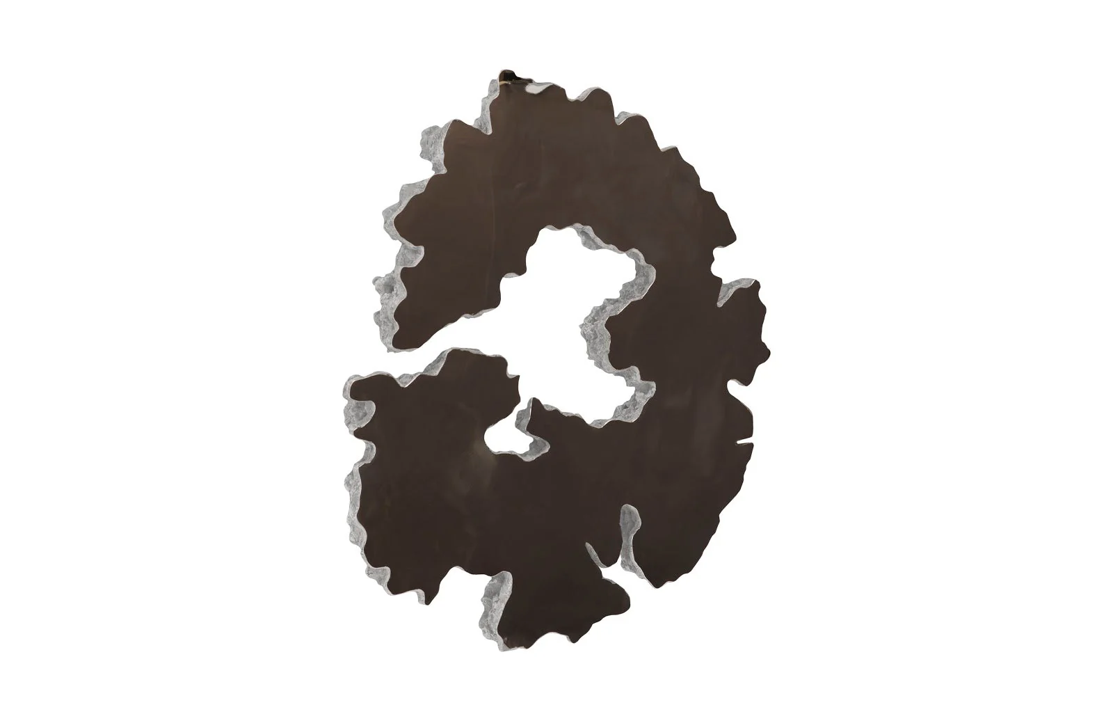 Phillips Collection Lava Slice Wall Art, Resin, Stainless Steel, LG - CLOSEOUT - Image 6