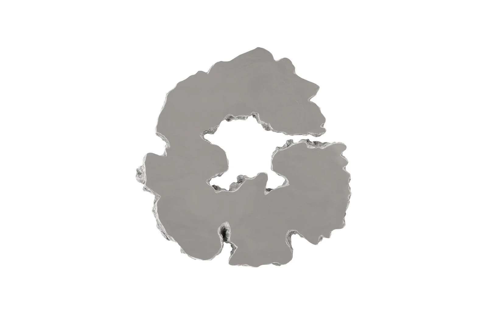 Phillips Collection Lava Slice Wall Art, Resin, Stainless Steel, SM - CLOSEOUT - Image 4