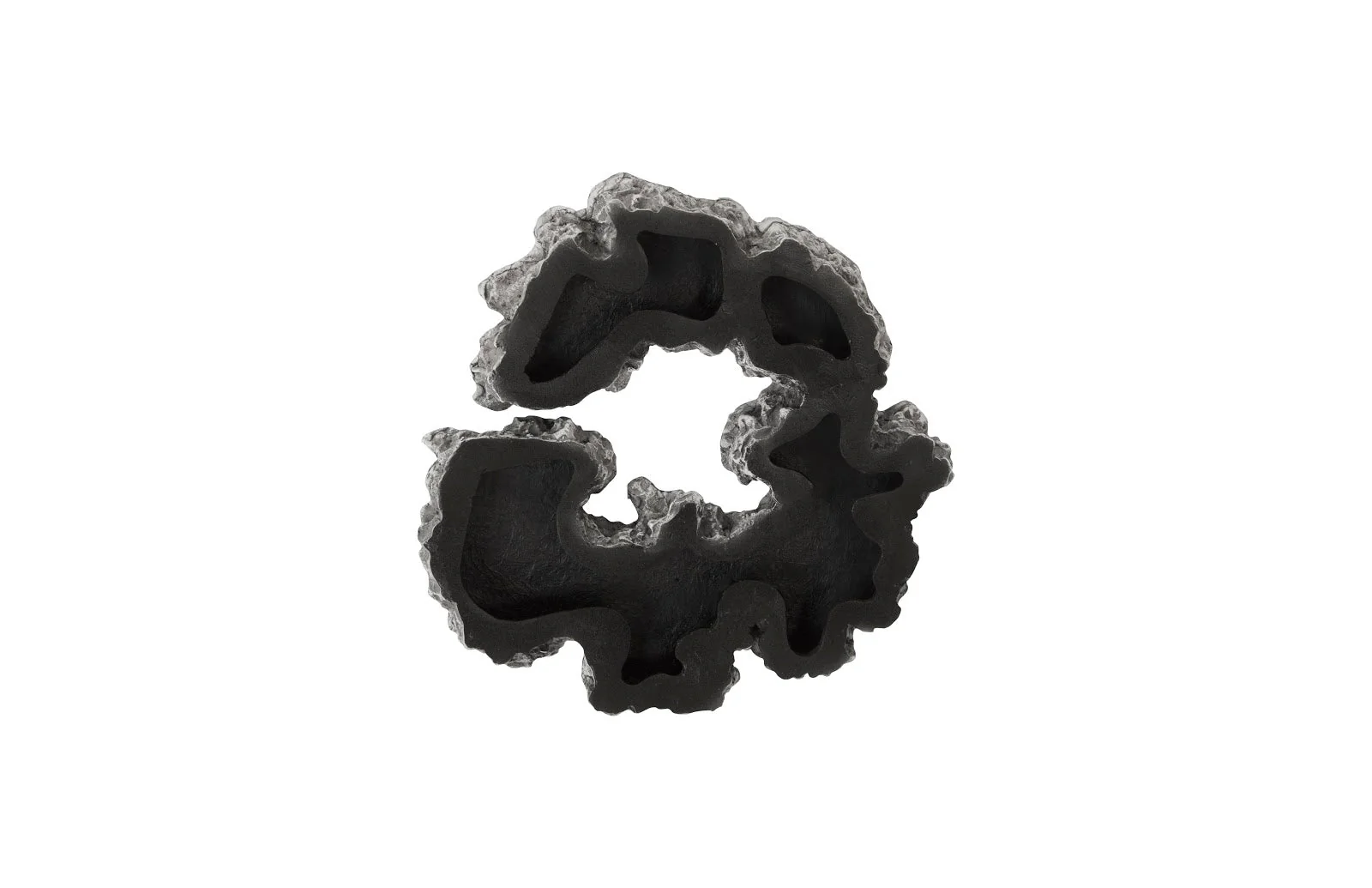 Phillips Collection Lava Slice Wall Art, Resin, Stainless Steel, SM - CLOSEOUT - Image 6