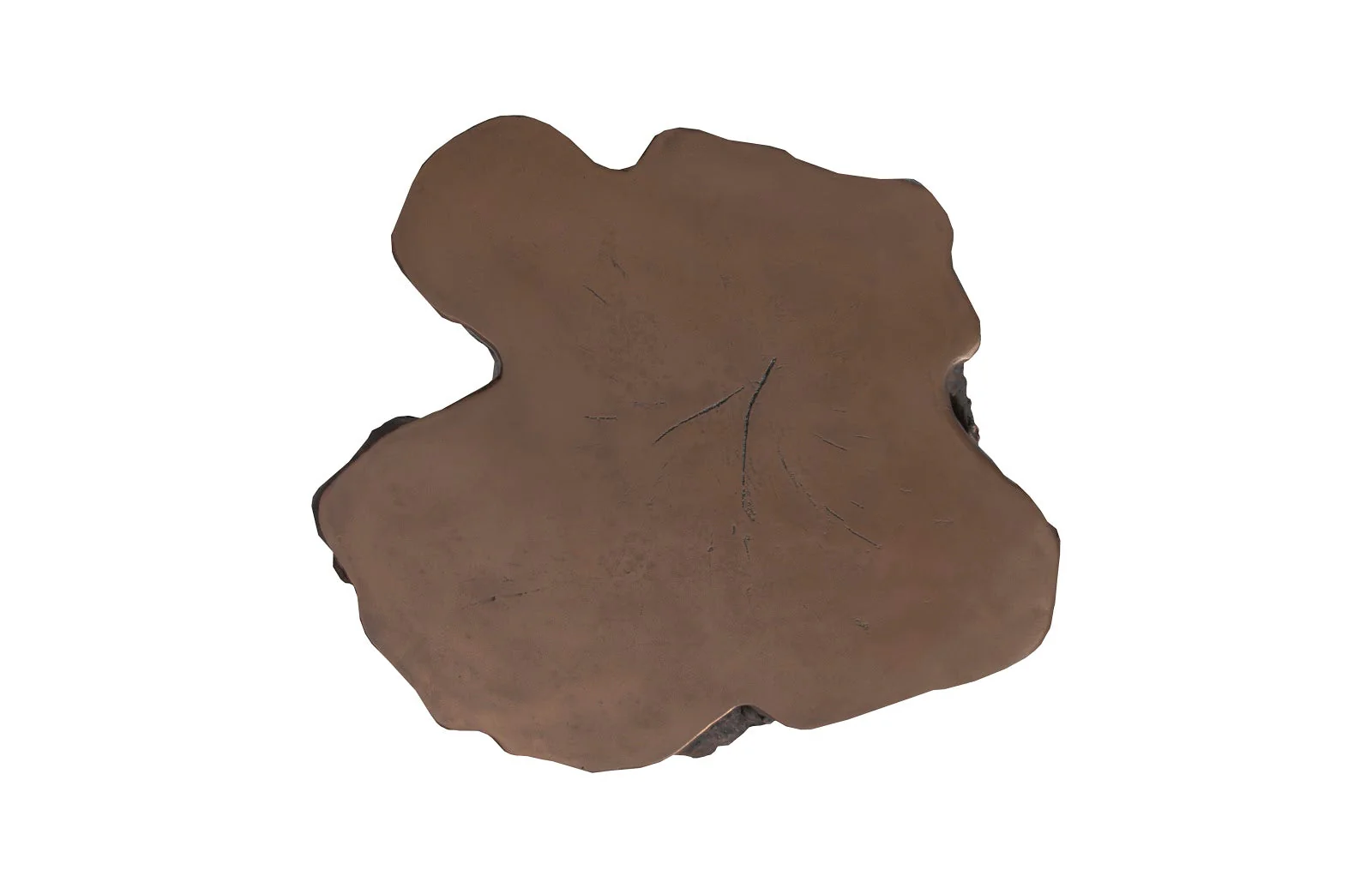 Phillips Collection Log Side Table, Bronze - Image 2