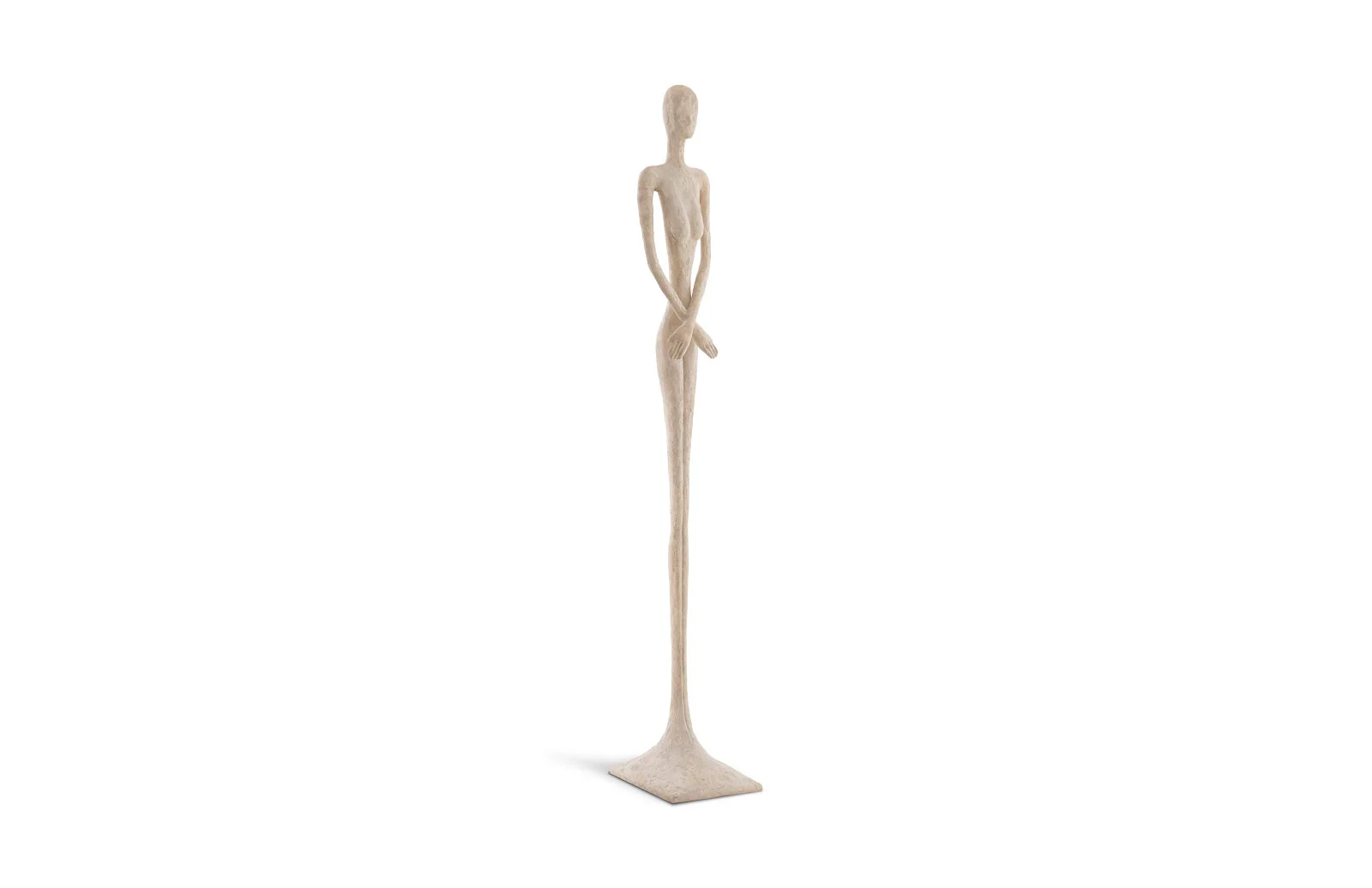 Phillips Collection Lottie Sculpture, Resin, Roman Stone - Image 4