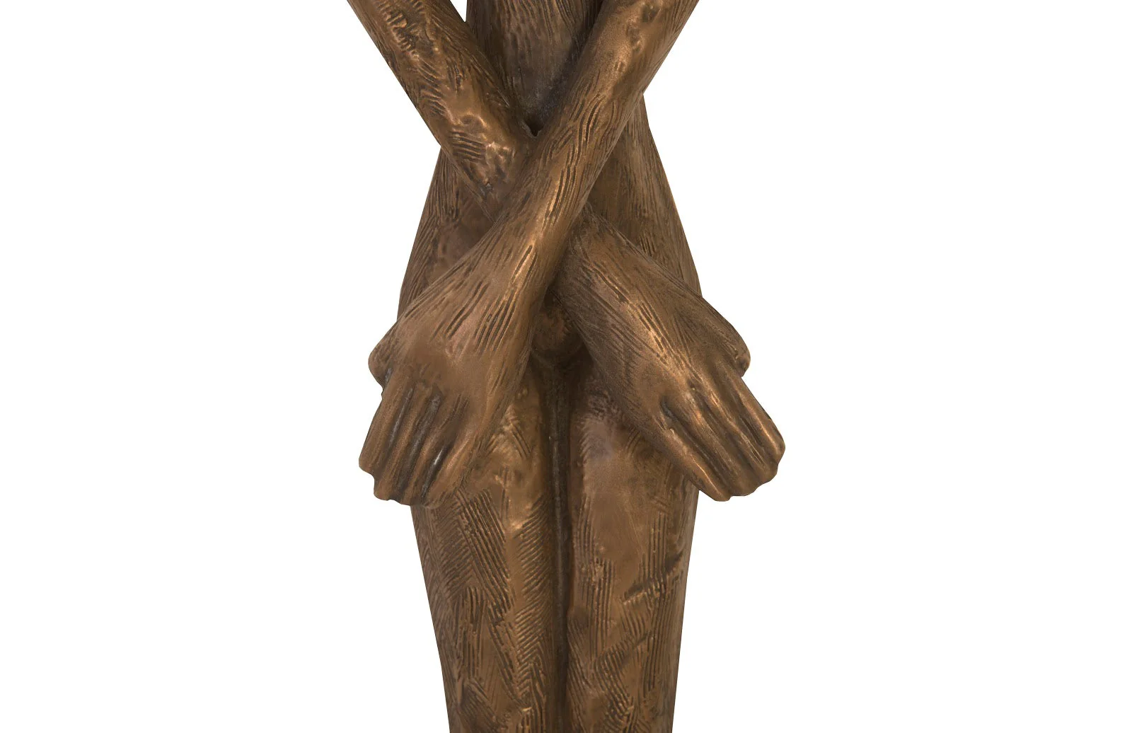 Phillips Collection Lottie Wall Sculpture, Resin, Bronze Finish - Image 4
