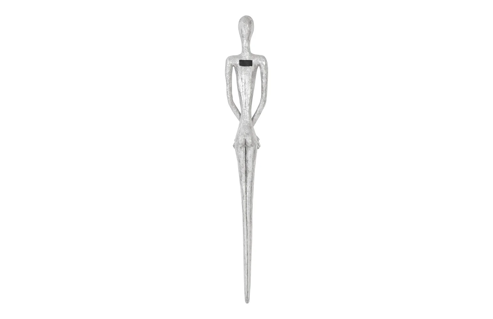 Phillips Collection Lottie Wall Sculpture, Resin, Silver Leaf - Image 5