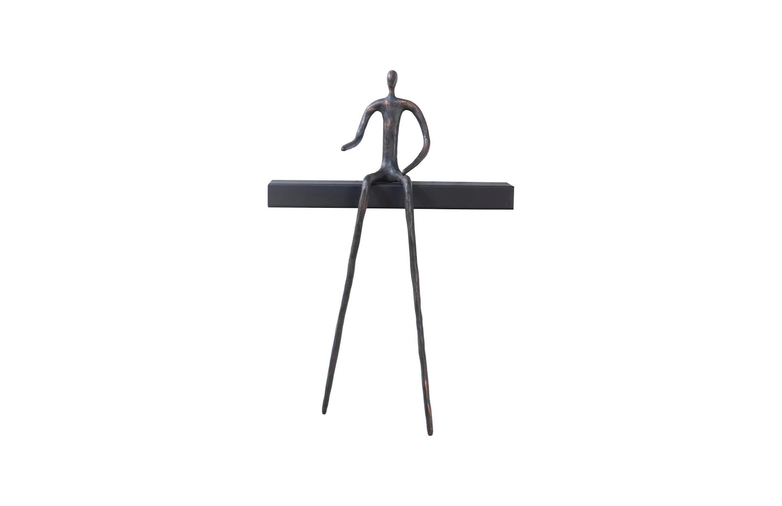 Phillips Collection Moveable Man On Short Shelf, Sitting, B