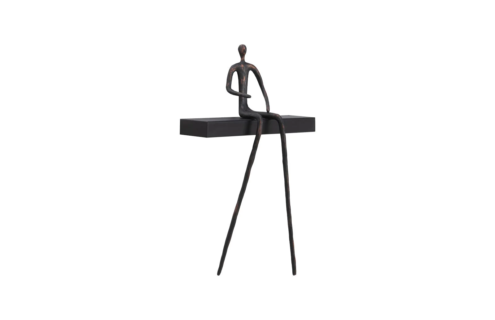 Phillips Collection Moveable Man On Short Shelf, Sitting, B - Image 2