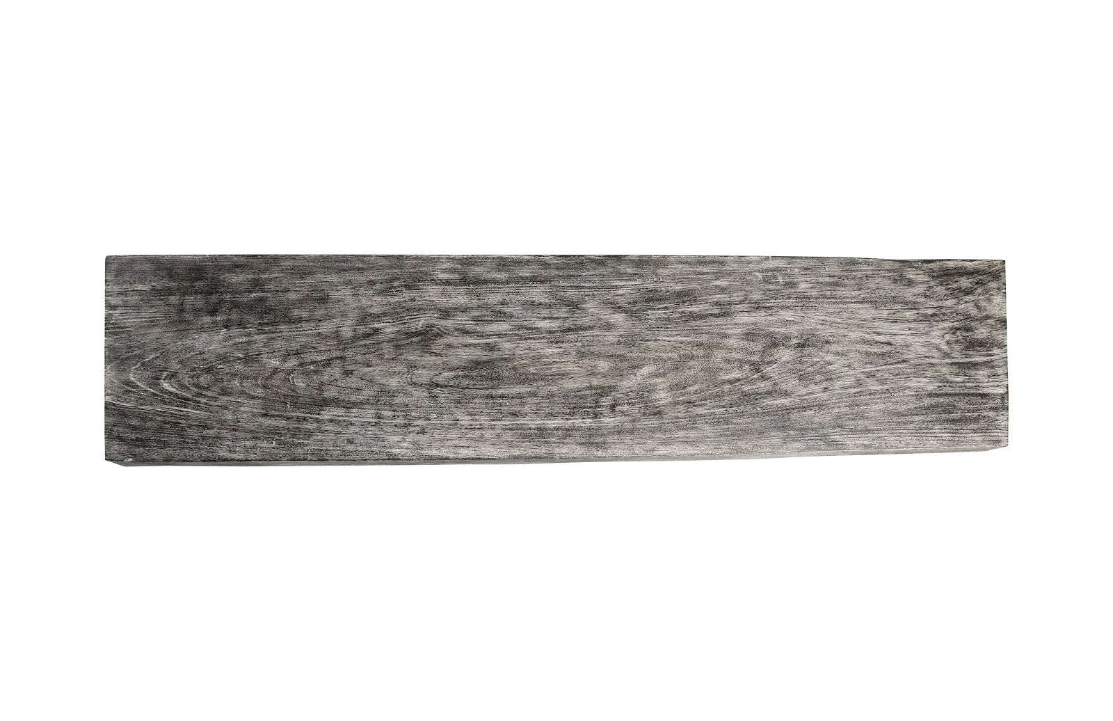 Phillips Collection Origins Straight Edge Console Table, Metal U Legs, Gray Stone Finish - Image 2