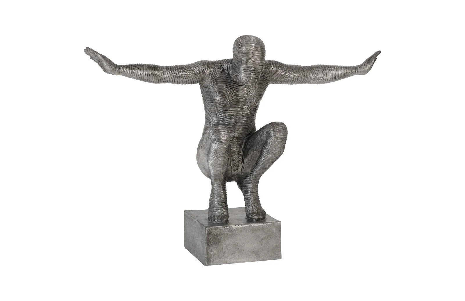 Phillips Collection Outstretched Arms Sculpture, Aluminum, Large