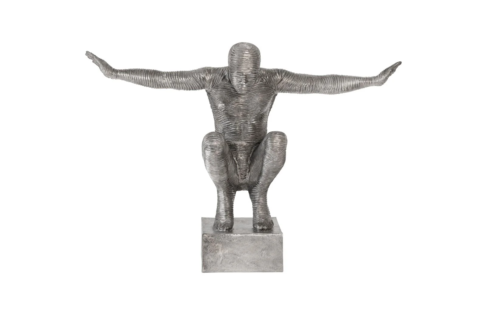 Phillips Collection Outstretched Arms Sculpture, Aluminum, Large - Image 3