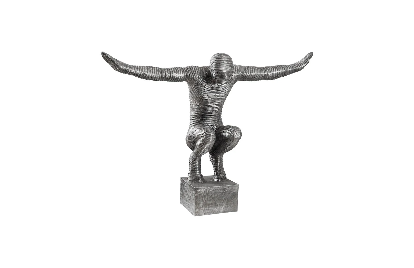 Phillips Collection Outstretched Arms Sculpture, Aluminum, Small