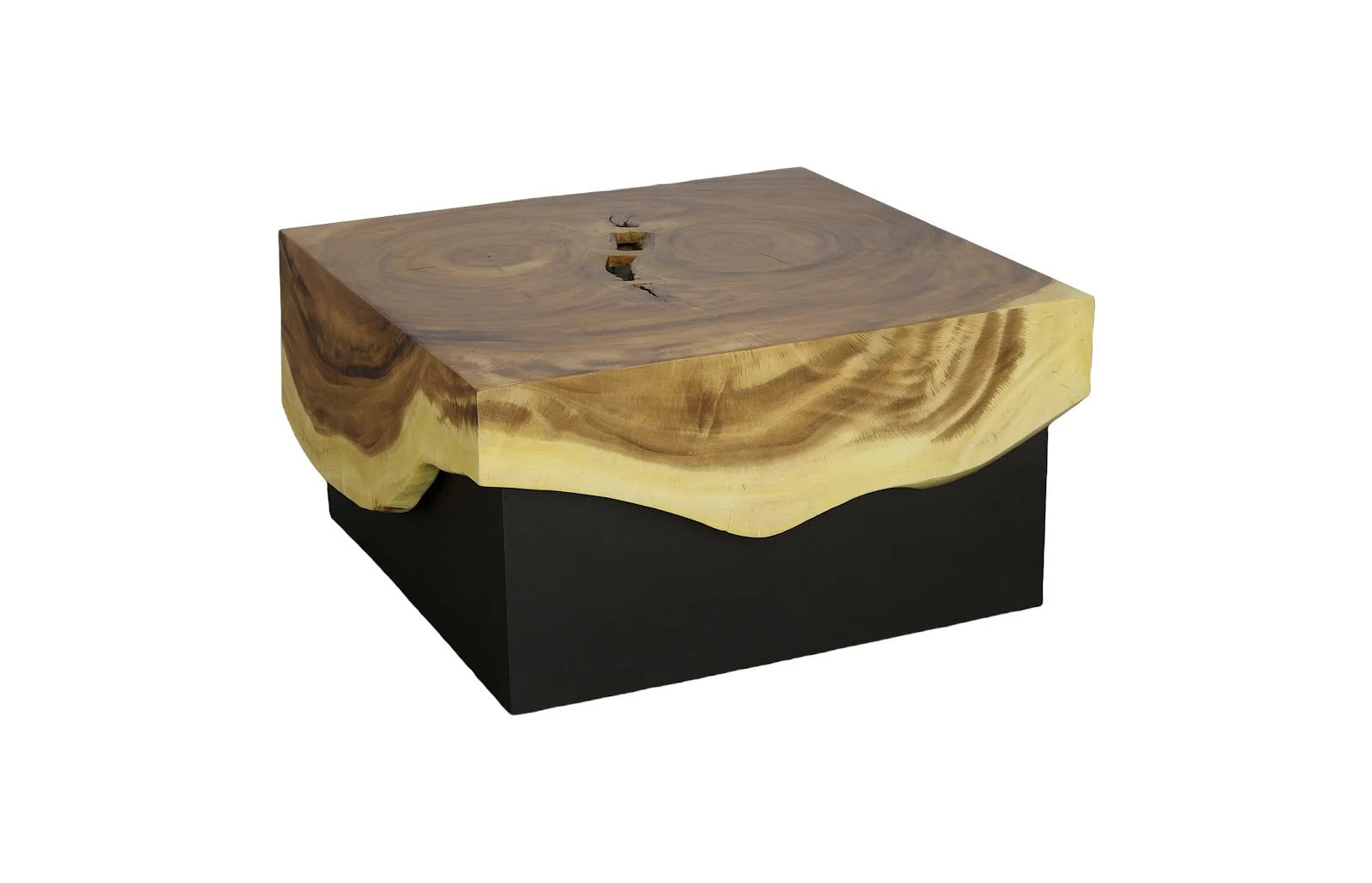 Phillips Collection Overflow Coffee Table, Natural, Iron