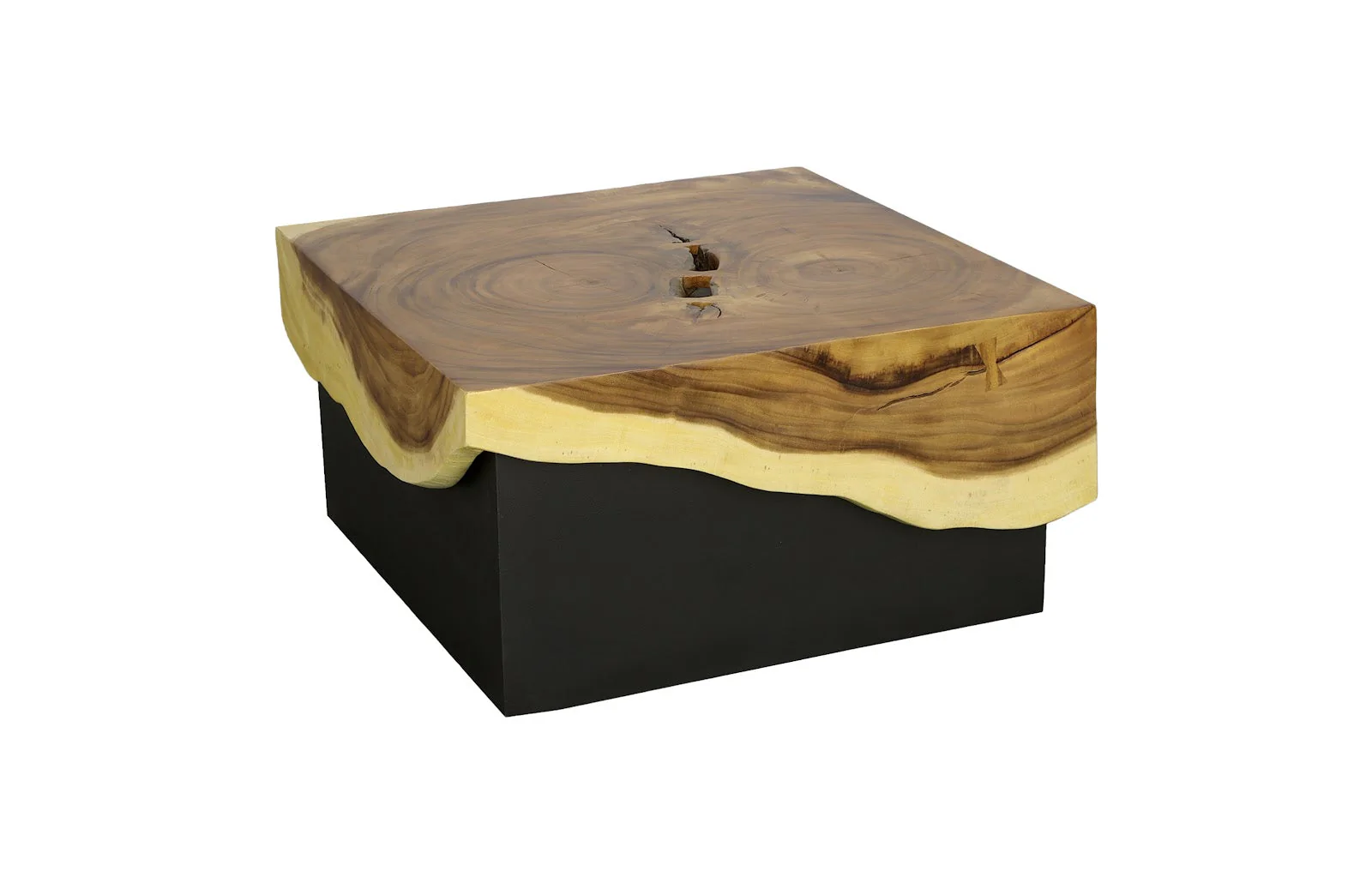 Phillips Collection Overflow Coffee Table, Natural, Iron - Image 3