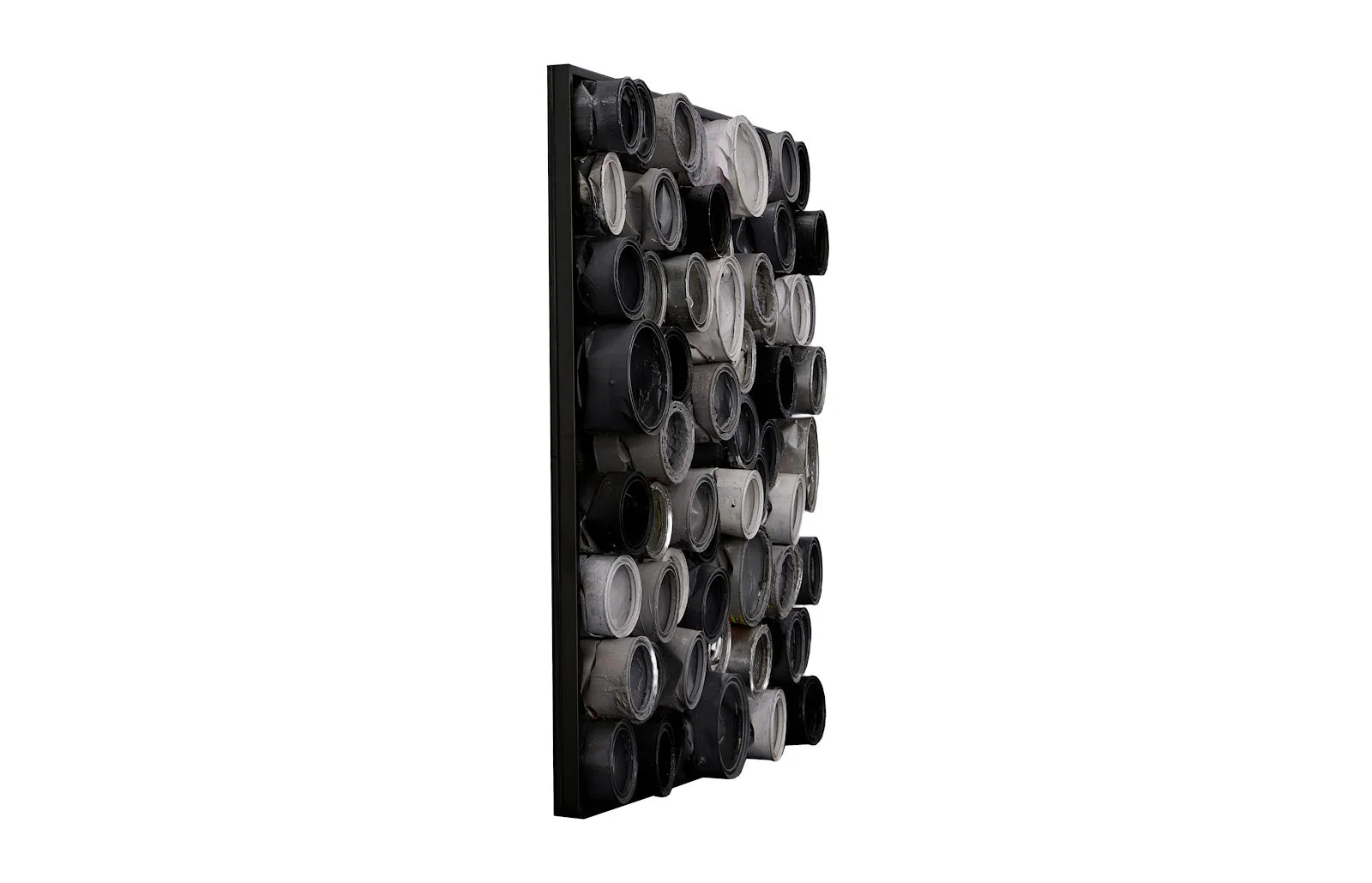 Phillips Collection Paint Can Wall Art, Square, Mixed Neutrals, Assorted LG - Image 2