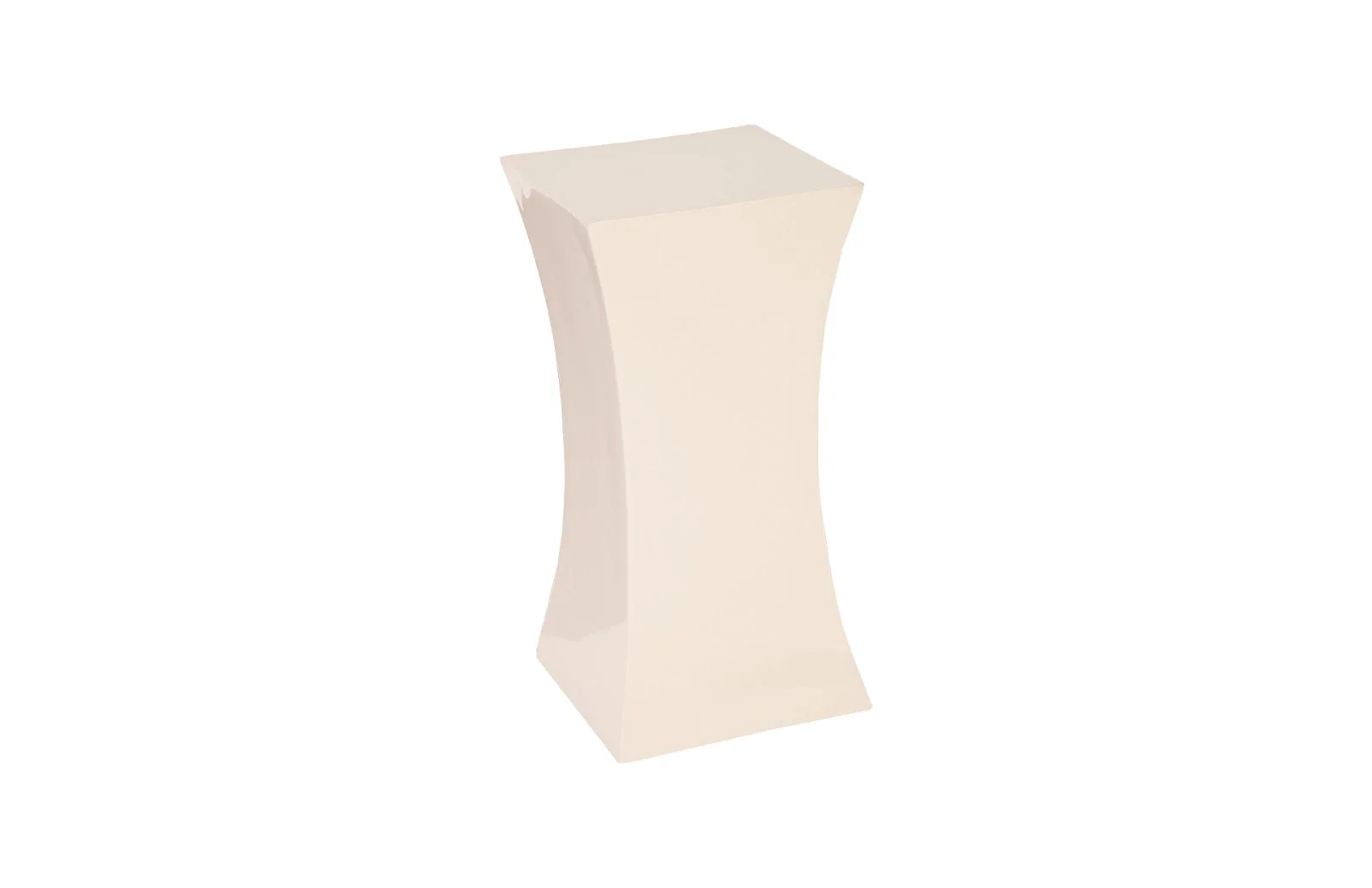 Phillips Collection Paya Pedestal, Gel Coat White