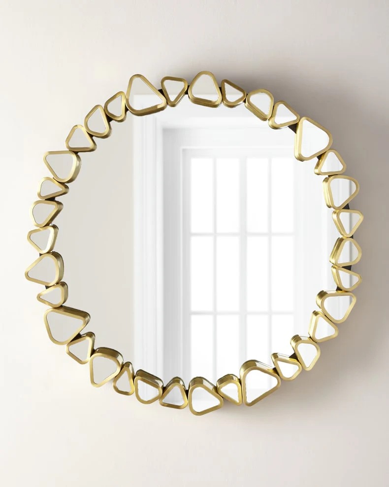 Phillips Collection Pebble Mirror, Round - Image 4