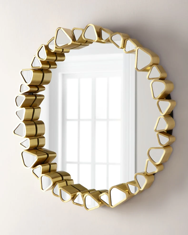 Phillips Collection Pebble Mirror, Round - Image 5