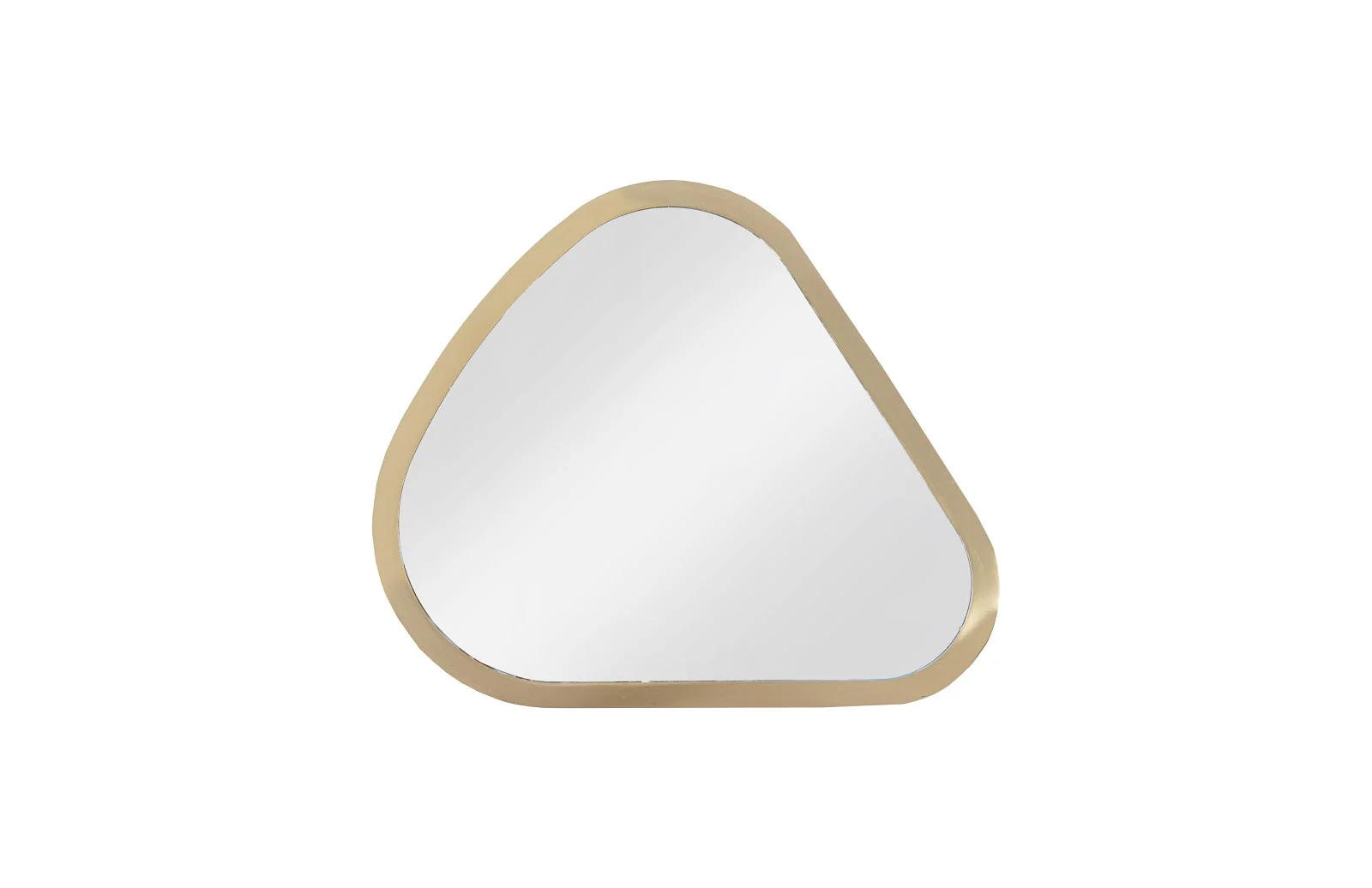 Phillips Collection Pebble Mirrors, Set of 4, Brushed Brass - Image 3