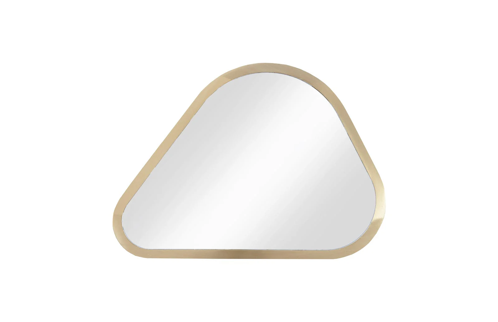 Phillips Collection Pebble Mirrors, Set of 4, Brushed Brass - Image 4