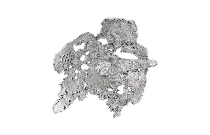 Phillips Collection Perforated Splash Bowl Wall Art, Silver Leaf - Image 4