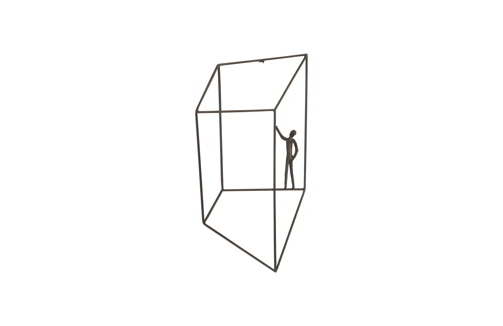 Phillips Collection Perspective Wall Art, Square, Standing Arm Up - Image 2