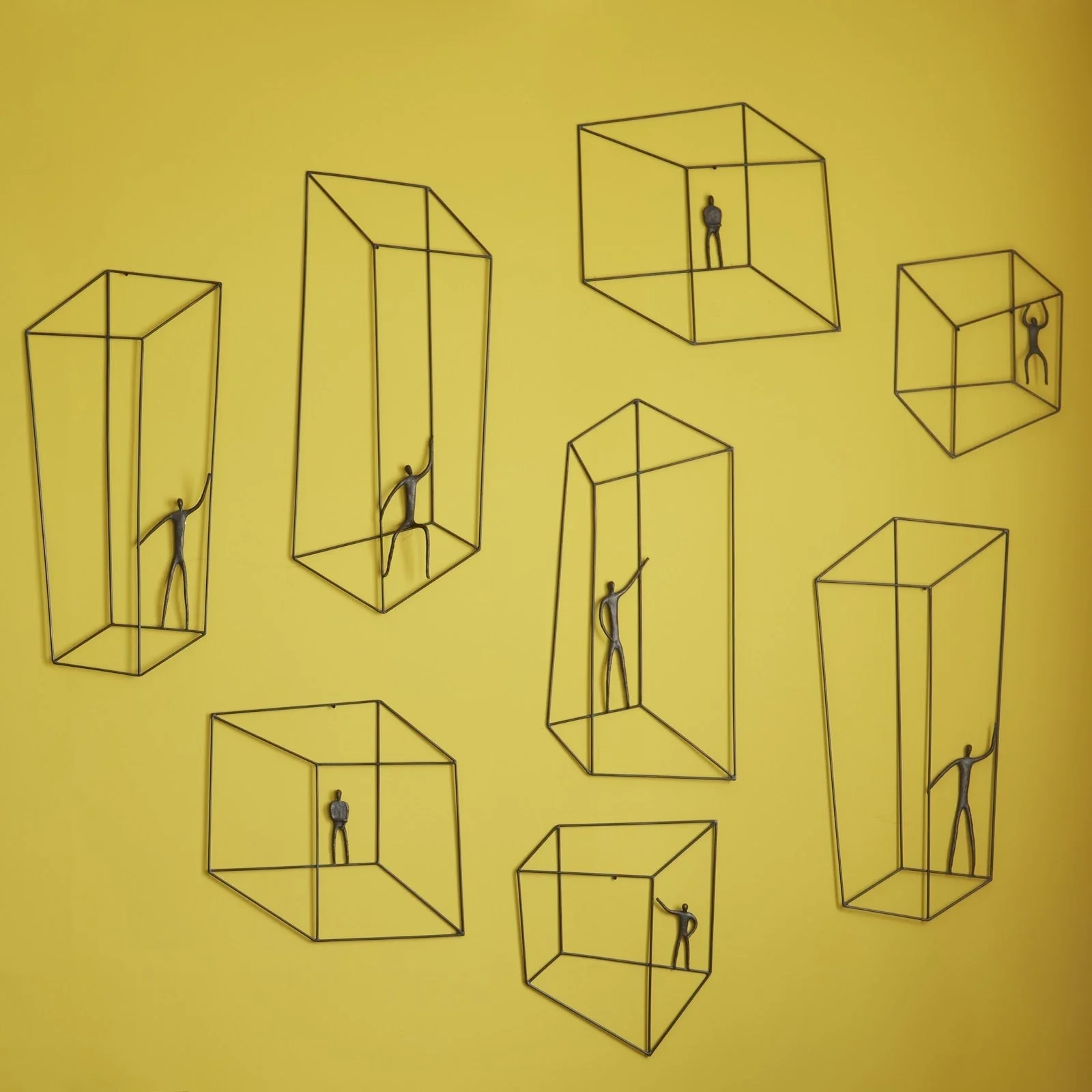Phillips Collection Perspective Wall Art, Square, Standing Arms Down - Image 3