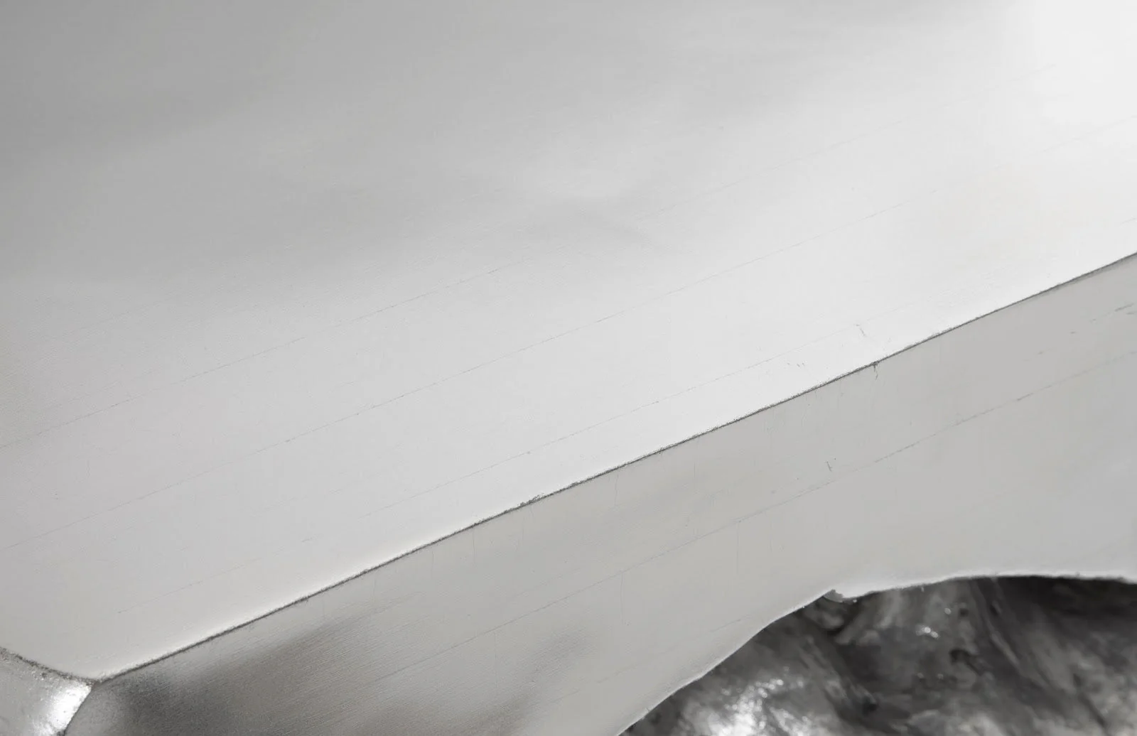 Phillips Collection Plateada Hollow Console, Silver Leaf - Image 5